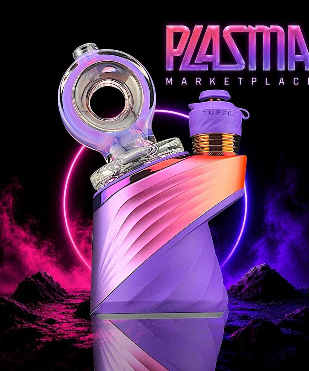 RANDOHM GLASS: DRY PLASMA MARKETPLACE PUFFCO PEAK GLASS ATTACHMENT