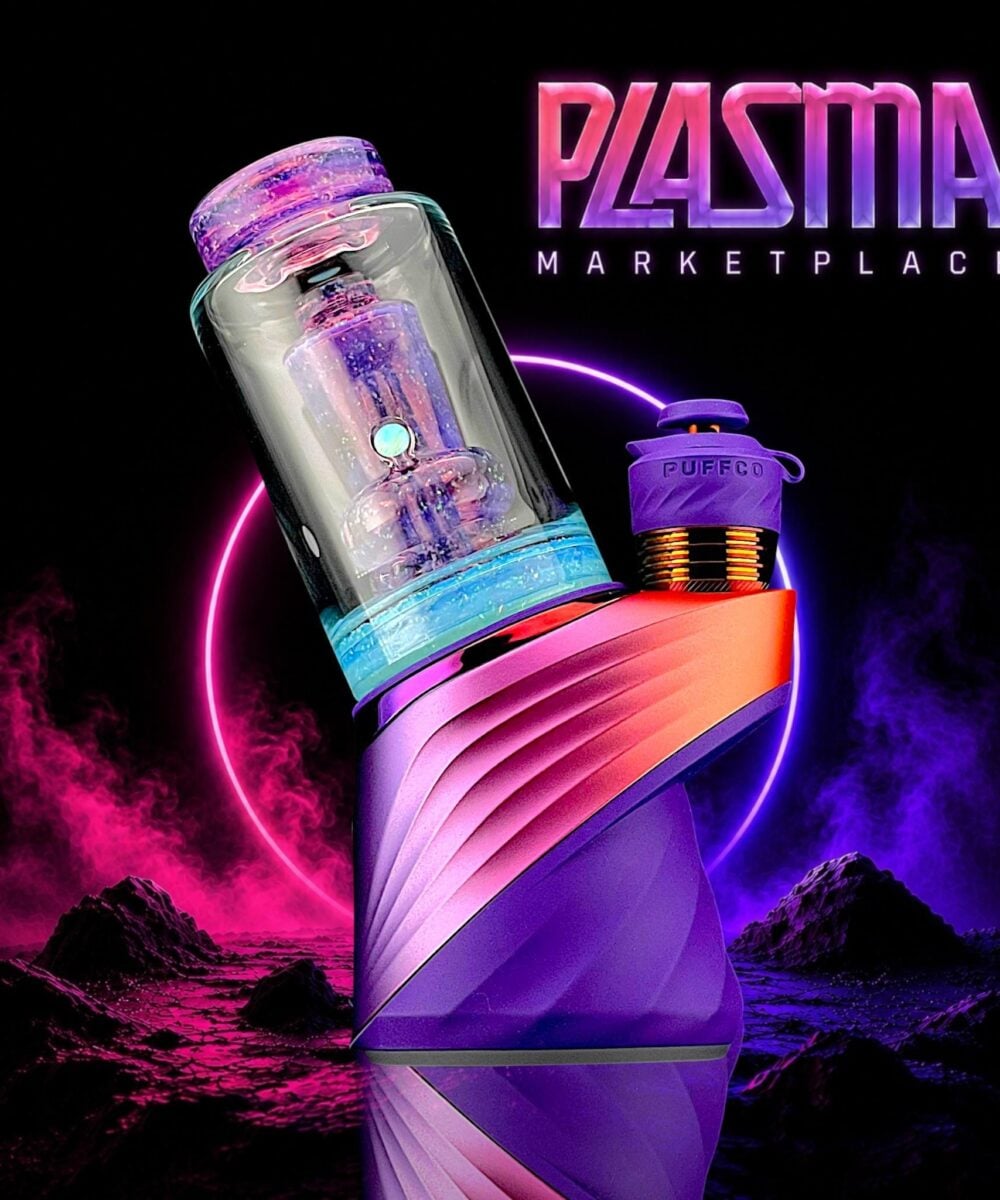 SPIDER GLASS: PLASMA MARKETPLACE PUFFCO PEAK GLASS ATTACHMENT
