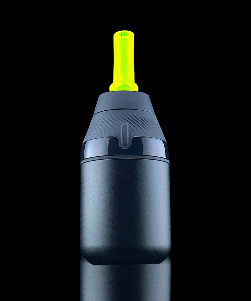 Alternative view of IRIDESCENT GLASS: FULL COLOR TIP PUFFCO PROXY CORE MOUTHPIECE