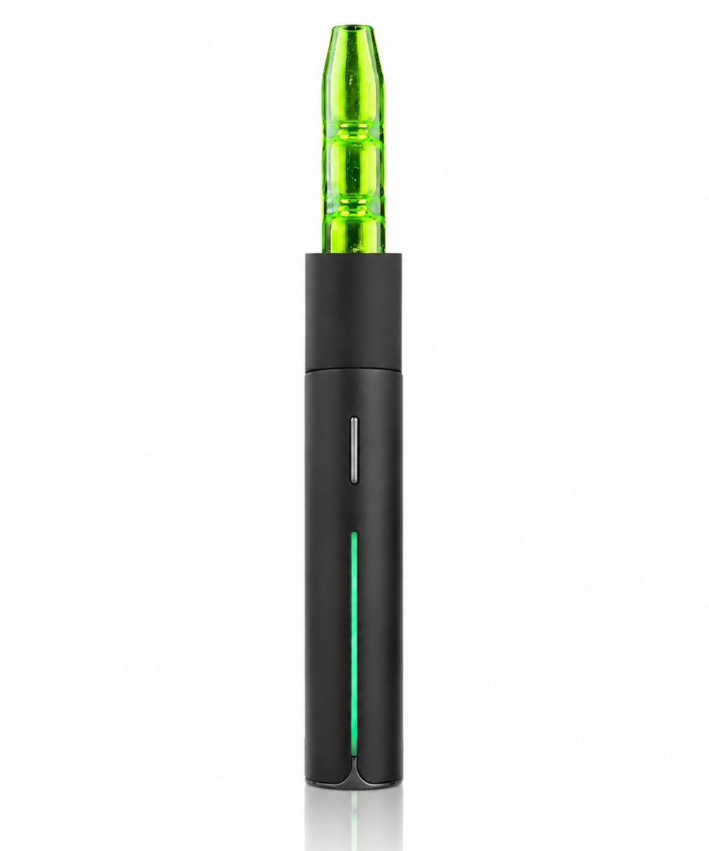 IRIDESCENT GLASS: BULLET PUFFCO PIVOT MOUTHPIECE