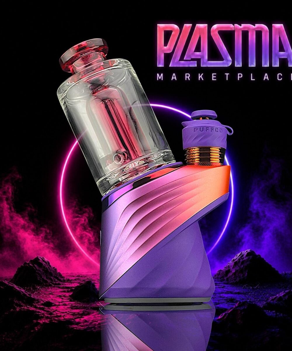 RANDOHM GLASS: WET PLASMA MARKETPLACE PUFFCO PEAK GLASS ATTACHMENT