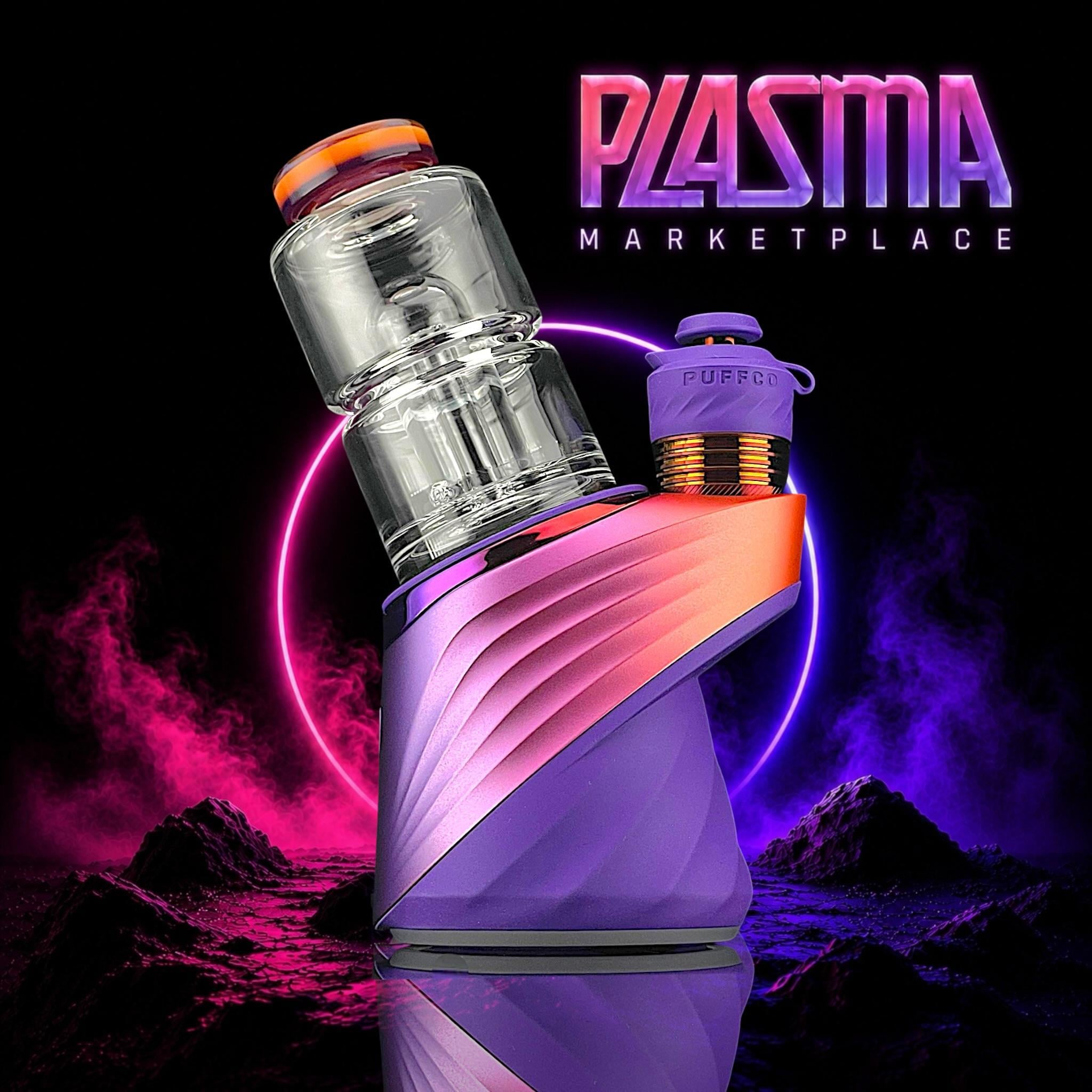 SPIDER GLASS: PLASMA MARKETPLACE PUFFCO PEAK GLASS ATTACHMENT - Image 7