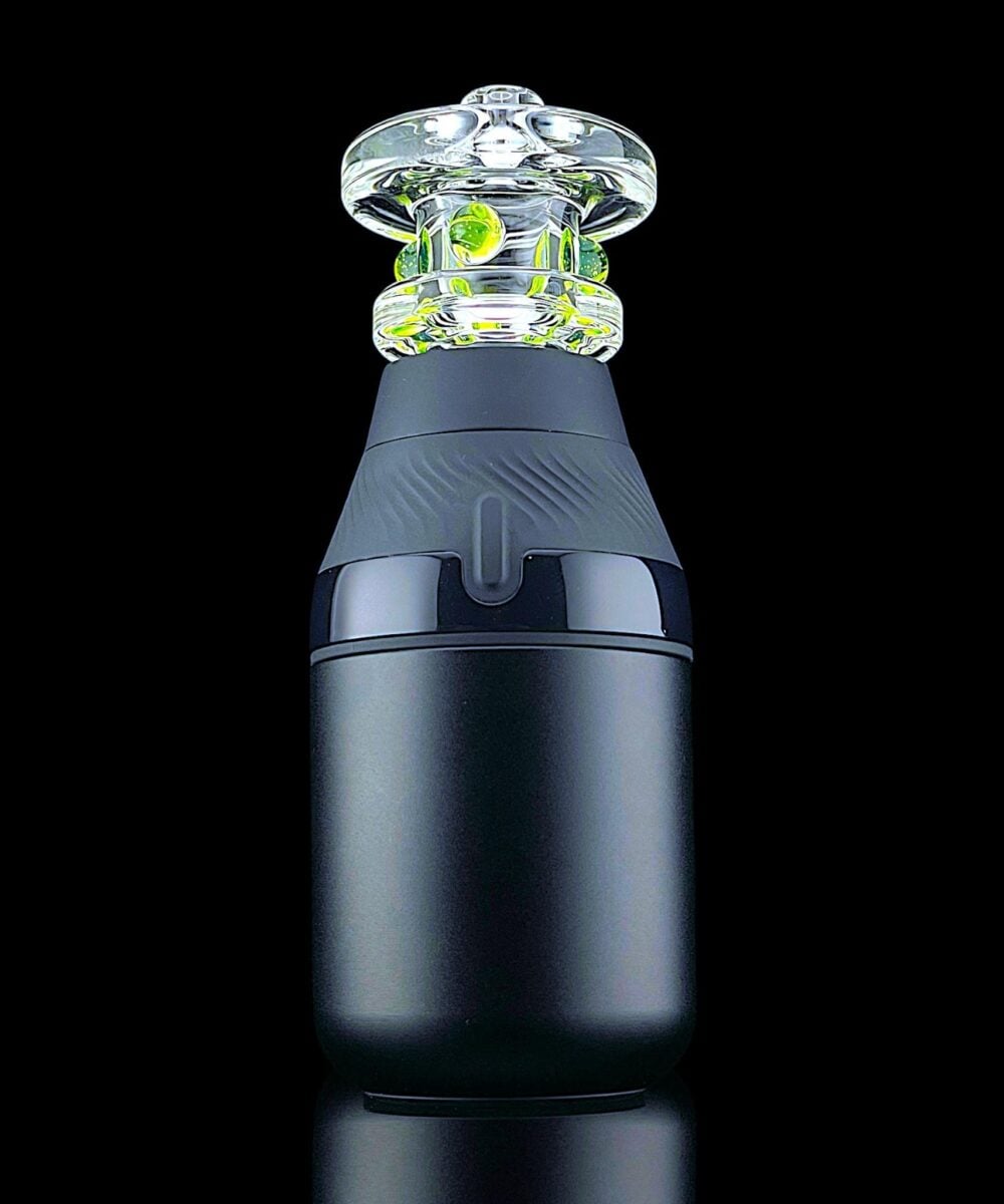 Alternative view of AJ SURF CITY TUBES GLASS: COLOR DOT PUFFCO PROXY CORE MOUTHPIECE