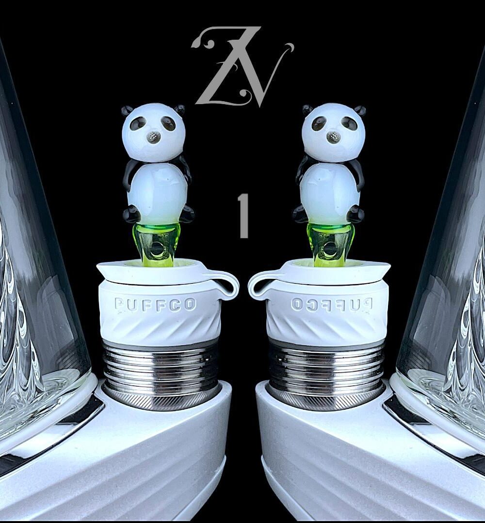 Alternative view of IRIDESCENT GLASS: PANDA PEAK PRO 3DXL JOYSTICK CAP