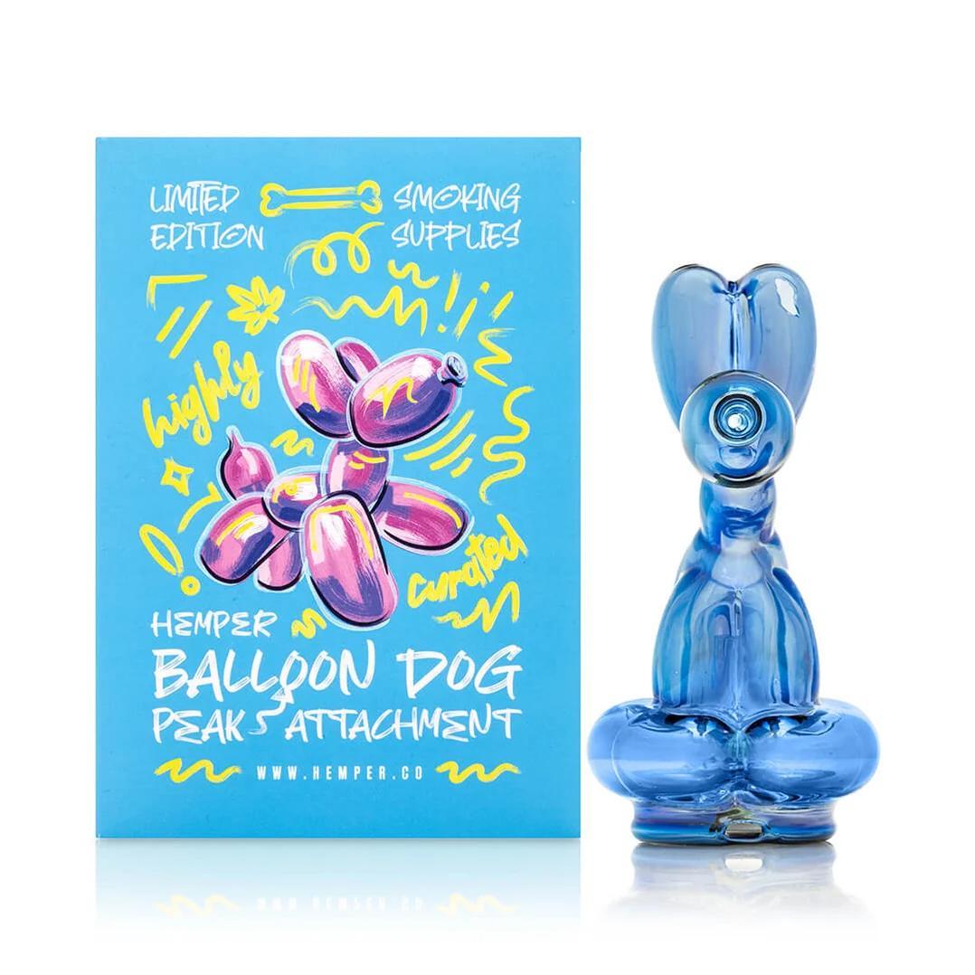 HEMPER GLASS: BALLOON DOG PUFFCO PEAK GLASS ATTACHMENT