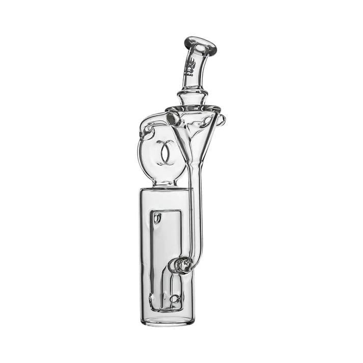 Alternative view of CALI BEAR GLASS: DONUT RECYCLER DR DABBER SWITCH GO GLASS ATTACHMENT
