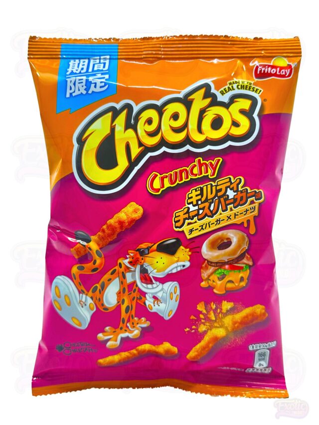 CHEETOS: DONUT CHEESEBURGER (JAPAN)