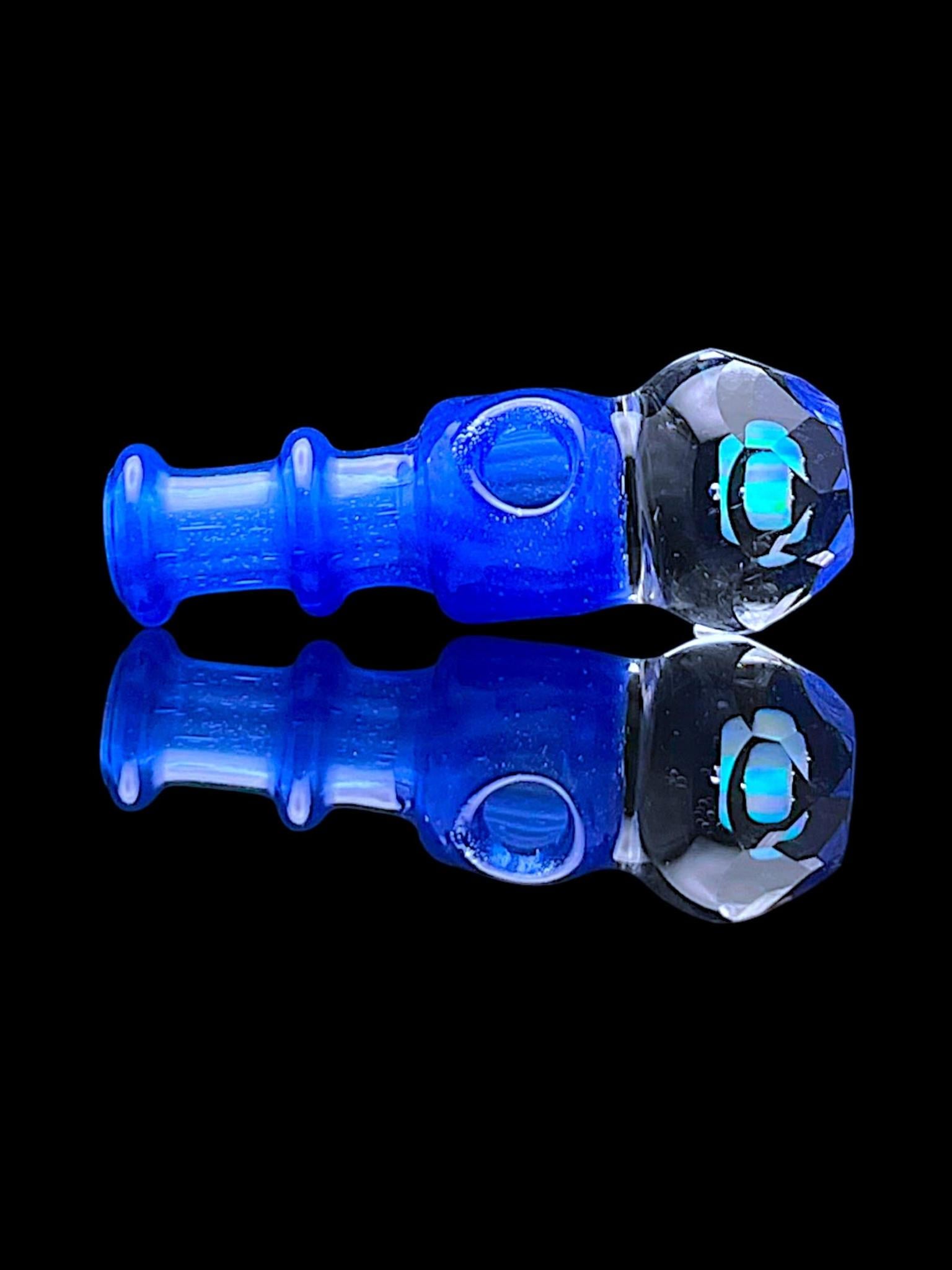 IRIDESCENT GLASS: FACETED OPAL NEW PEAK/PROXY JOYSTICK CAP - Image 6