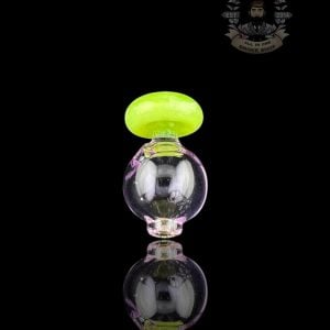 CHEVELLE GLASS: DUAL COLOR PUFFCO PEAK BUBBLE CAP (1-22)