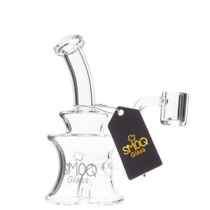 SMOQ GLASS: 5" BEND MINI RIG