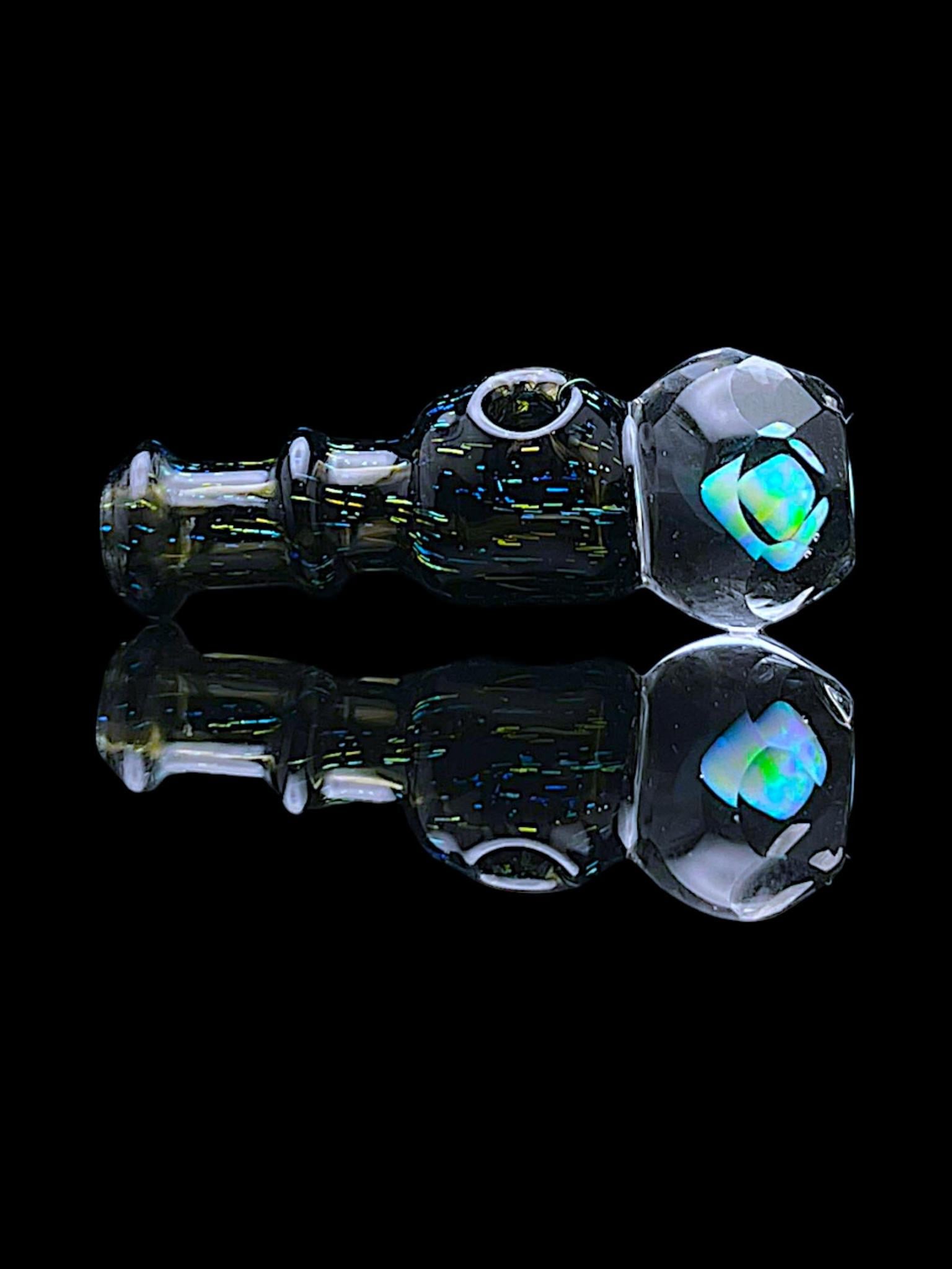IRIDESCENT GLASS: FACETED OPAL NEW PEAK/PROXY JOYSTICK CAP - Image 11