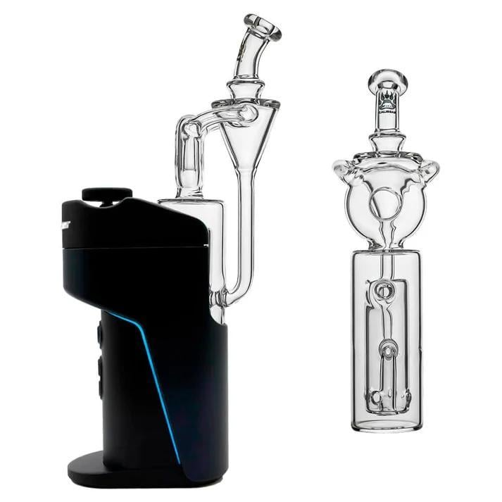 CALI BEAR GLASS: DONUT RECYCLER DR DABBER SWITCH GO GLASS ATTACHMENT