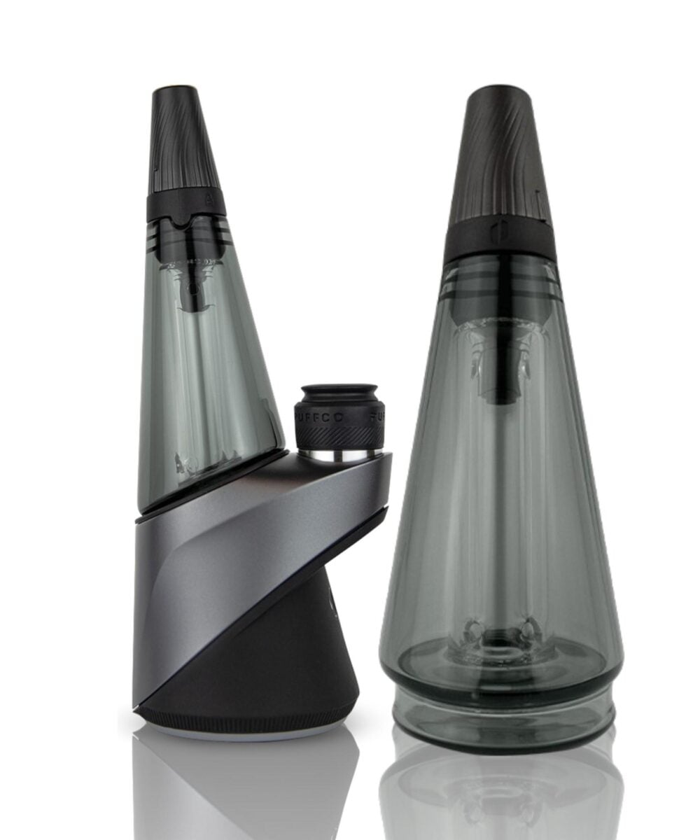 PUFFCO: THE PUFFCO COLORED TRAVEL GLASS PUFFCO PEAK GLASS ATTACHMENT