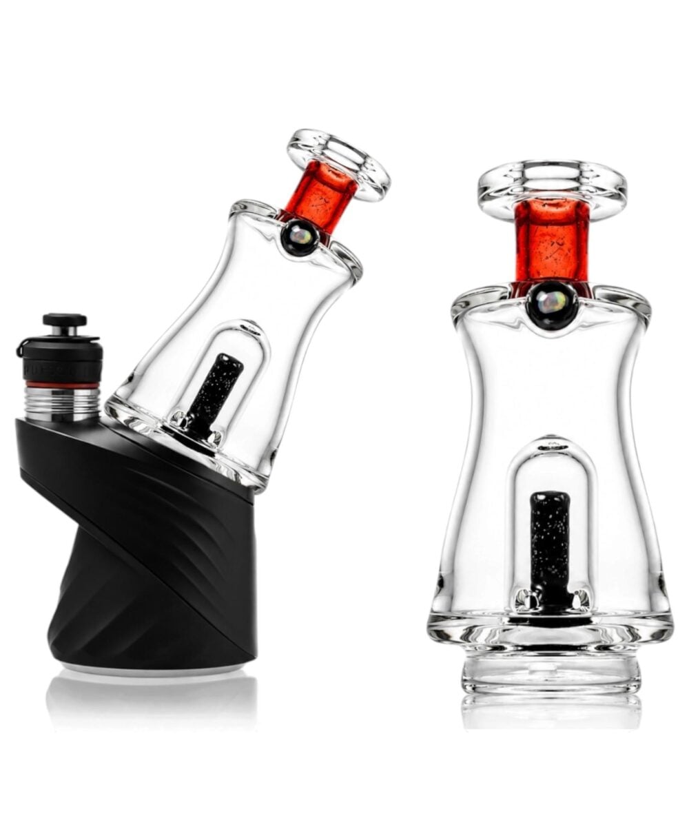 AJ SURF CITY TUBES: CROPAL ACCENTED PUFFCO PEAK GLASS ATTACHMENT