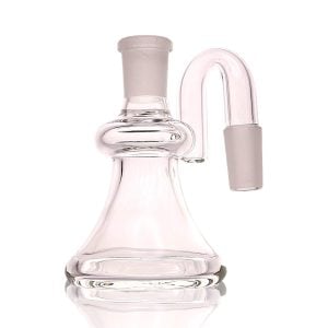 IRIDESCENT GLASS: DRY ASH CATCHER 14MM 90 DEGREE