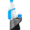 blue