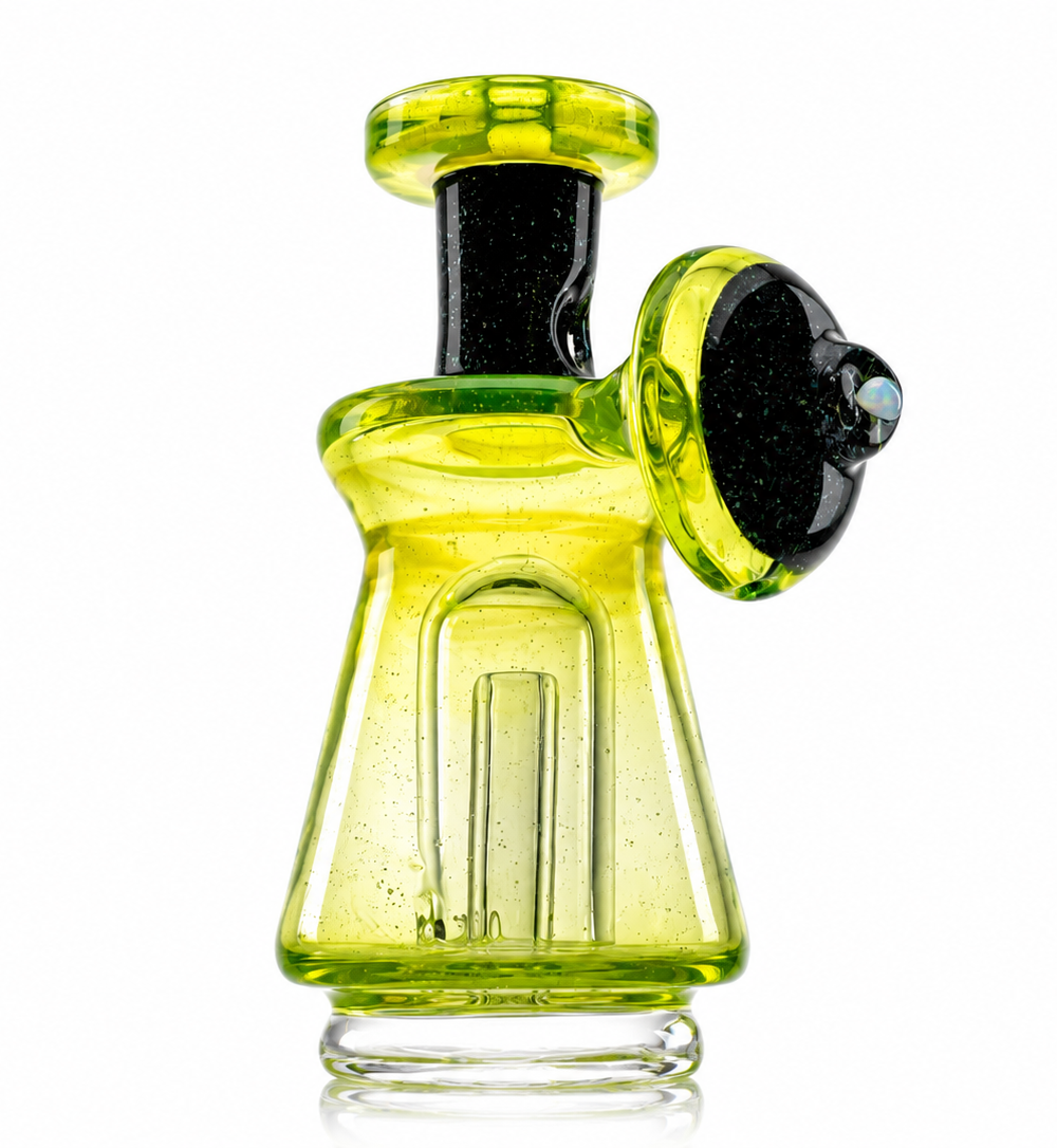 Alternative view of AJ SURF CITY TUBES: DISC CROPAL PUFFCO PEAK GLASS ATTACHMENT