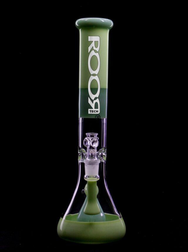 ROOR TECH: FIXED 14" 50X5 BEAKER MILKY & MINT