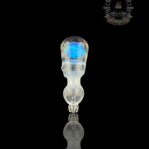 THE DOQ GLASS: 8MM ENCASED OPAL PUFFCO PEAK PRO BALL CAP