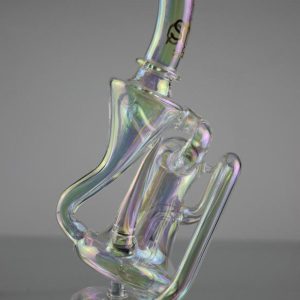 SMOQ GLASS: SPIKED RECYCLER PUFFCO PEAK ATTACHMENT