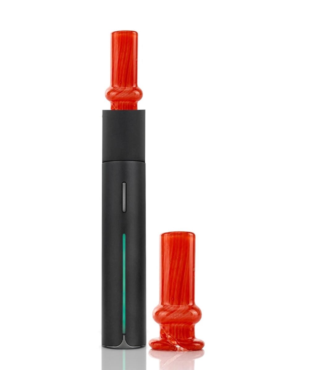 IRIDESCENT GLASS: FULL COLOR TIP PUFFCO PIVOT MOUTHPIECE