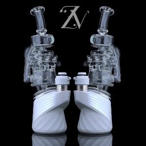 IRIDESCENT GLASS: CHAIN PUFFCO PEAK ATTACHMENT