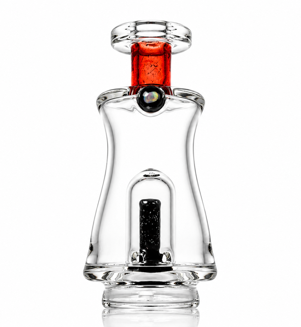 Alternative view of AJ SURF CITY TUBES: CROPAL ACCENTED PUFFCO PEAK GLASS ATTACHMENT