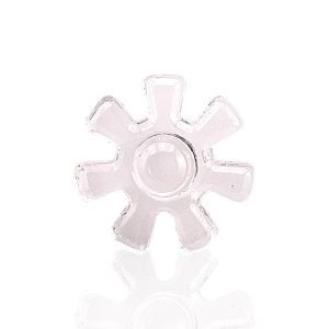 IRIDESCENT GLASS: 13MM QUARTZ FAN FOR PEAK PRO