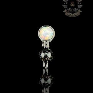 BHORO GLASS: 8MM OPAL PUFFCO PEAK PRO BALL CAP