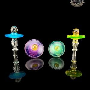 MOOSE AND FIRE: FUMED ROUND 3DXL PEAK PRO JOYSTICK CAP