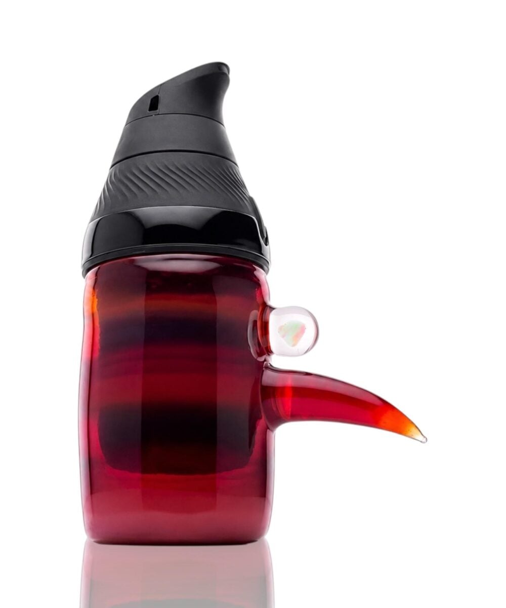 MAGIZLE GLASS: FULL COLOR HORN CUP PUFFCO PROXY CORE GLASS ATTACHMENT