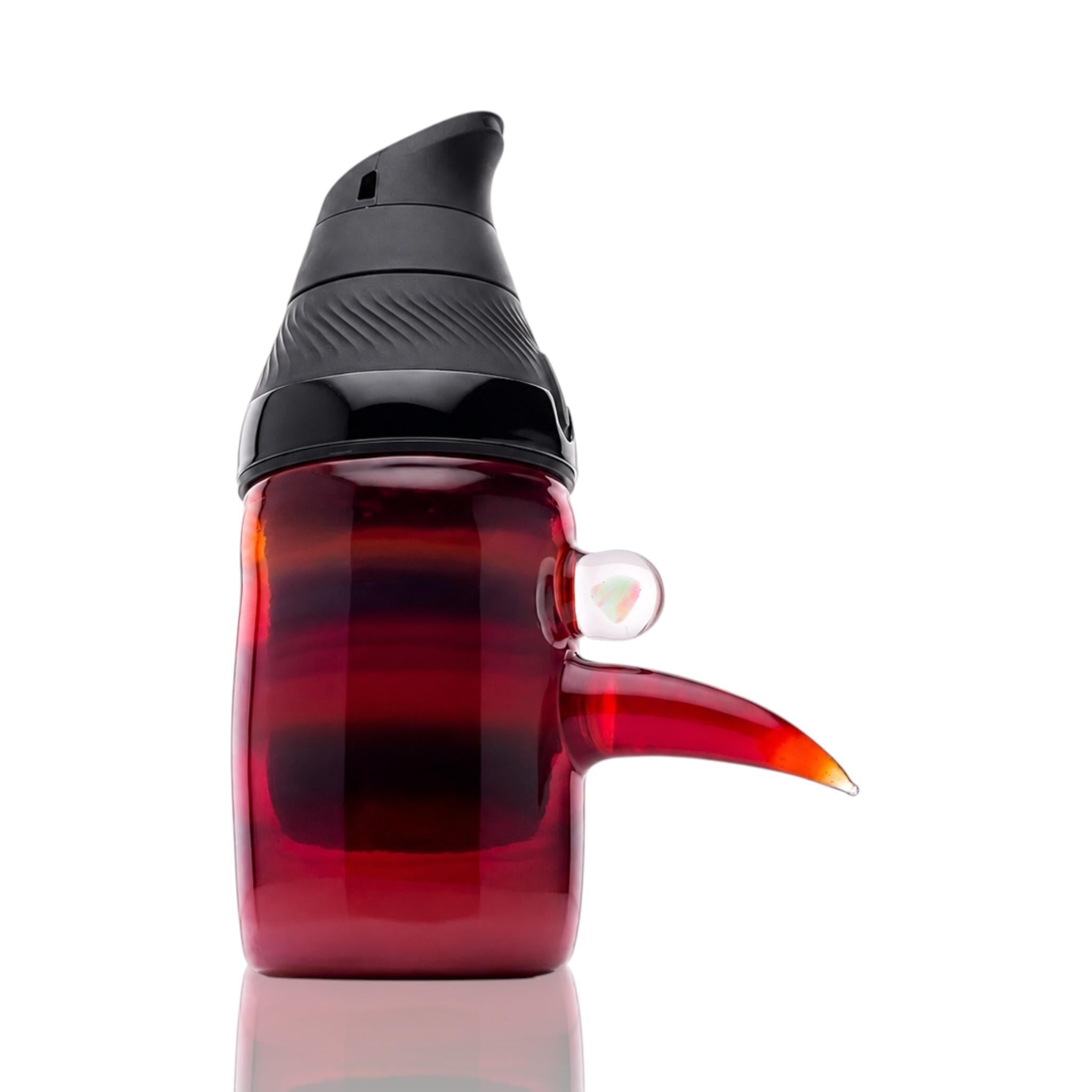 MAGIZLE GLASS: FULL COLOR HORN CUP PUFFCO PROXY CORE GLASS ATTACHMENT
