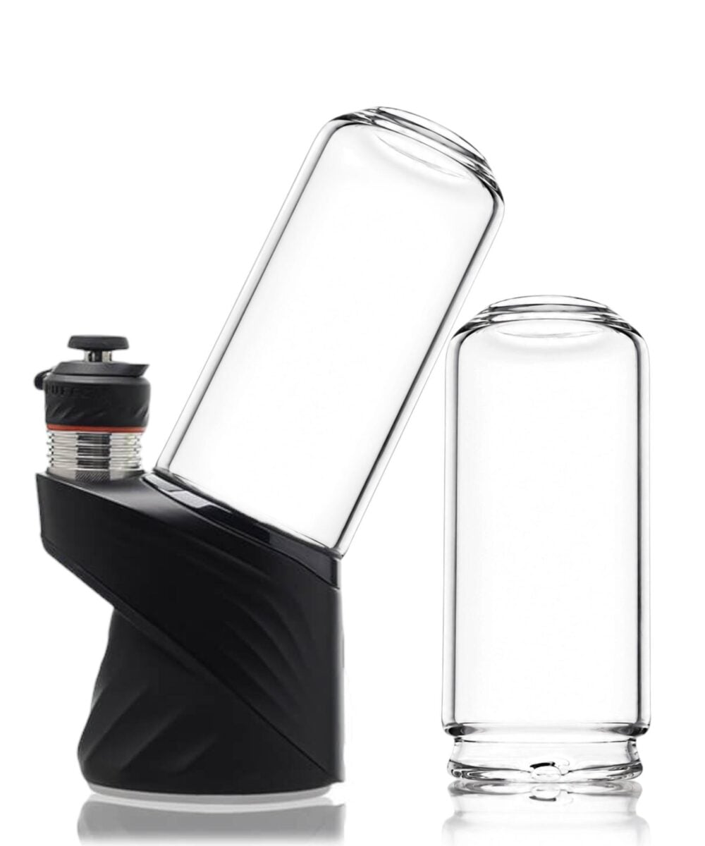 IRIDESCENT GLASS: STEAMROLLER DRY TOP PUFFCO PEAK GLASS ATTACHMENT