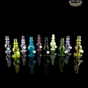 CHARLIE SHAW GLASS: ENCASED OPAL 3DXL PEAK PRO JOYSTICK CAP