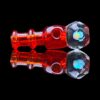 IRIDESCENT GLASS: FACETED OPAL NEW PEAK/PROXY JOYSTICK CAP - Image 9