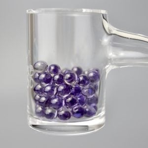 RUBY PEARL CO: 4MM PURPLE SAPPHIRE 2PK