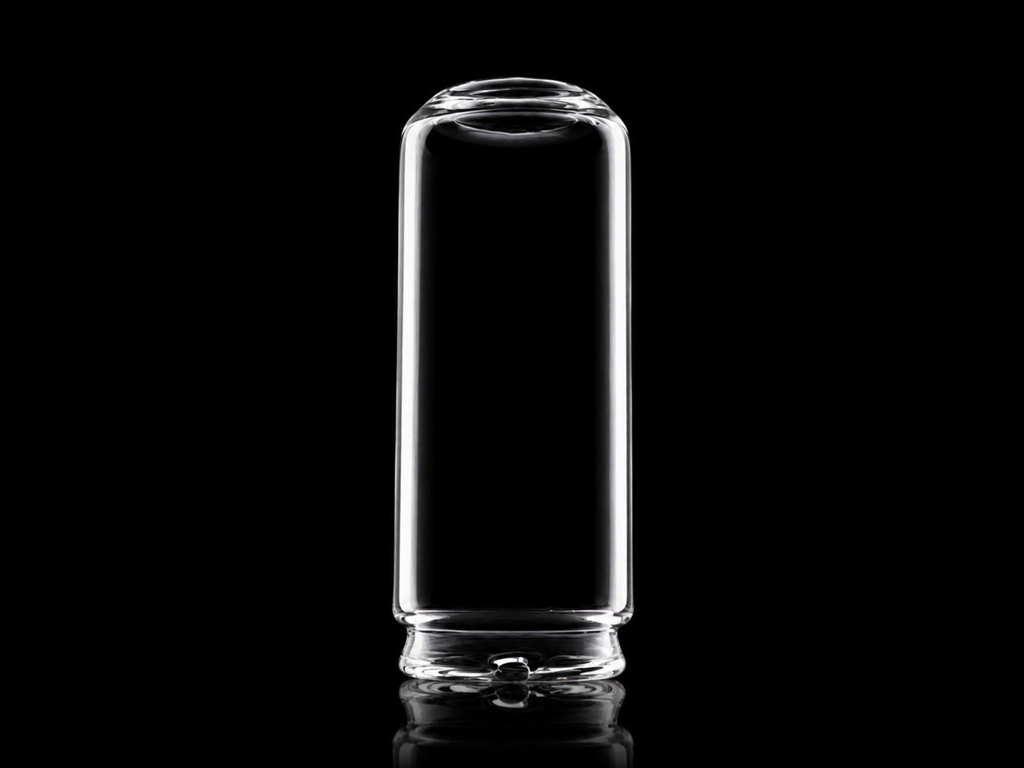 IRIDESCENT GLASS: STEAMROLLER DRY TOP PUFFCO PEAK GLASS ATTACHMENT - Image 2
