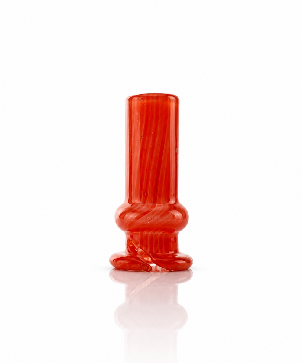 Alternative view of IRIDESCENT GLASS: FULL COLOR TIP PUFFCO PIVOT MOUTHPIECE