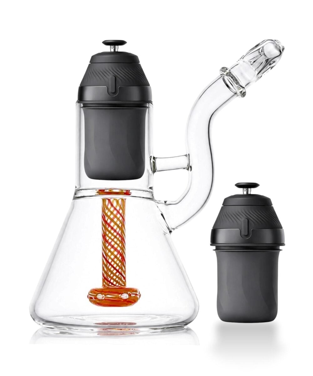 IRIDESCENT GLASS: RETICELLO BUBBLER PUFFCO PROXY ATTACHMENT