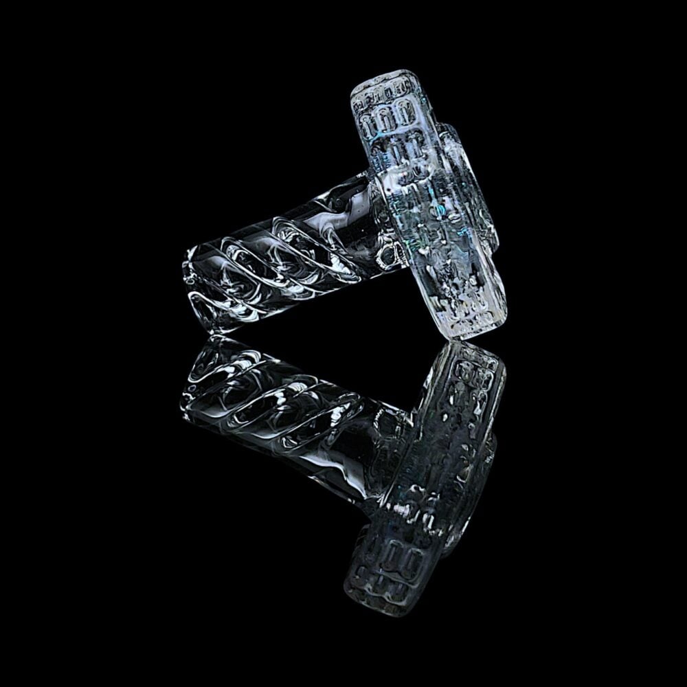 NIB GLASS: DICHRO/CROPAL ACCENTED BOLT 3DXL PEAK PRO JOYSTICK