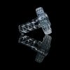 NIB GLASS: DICHRO/CROPAL ACCENTED BOLT 3DXL PEAK PRO JOYSTICK SPINNER CAP - Image 11
