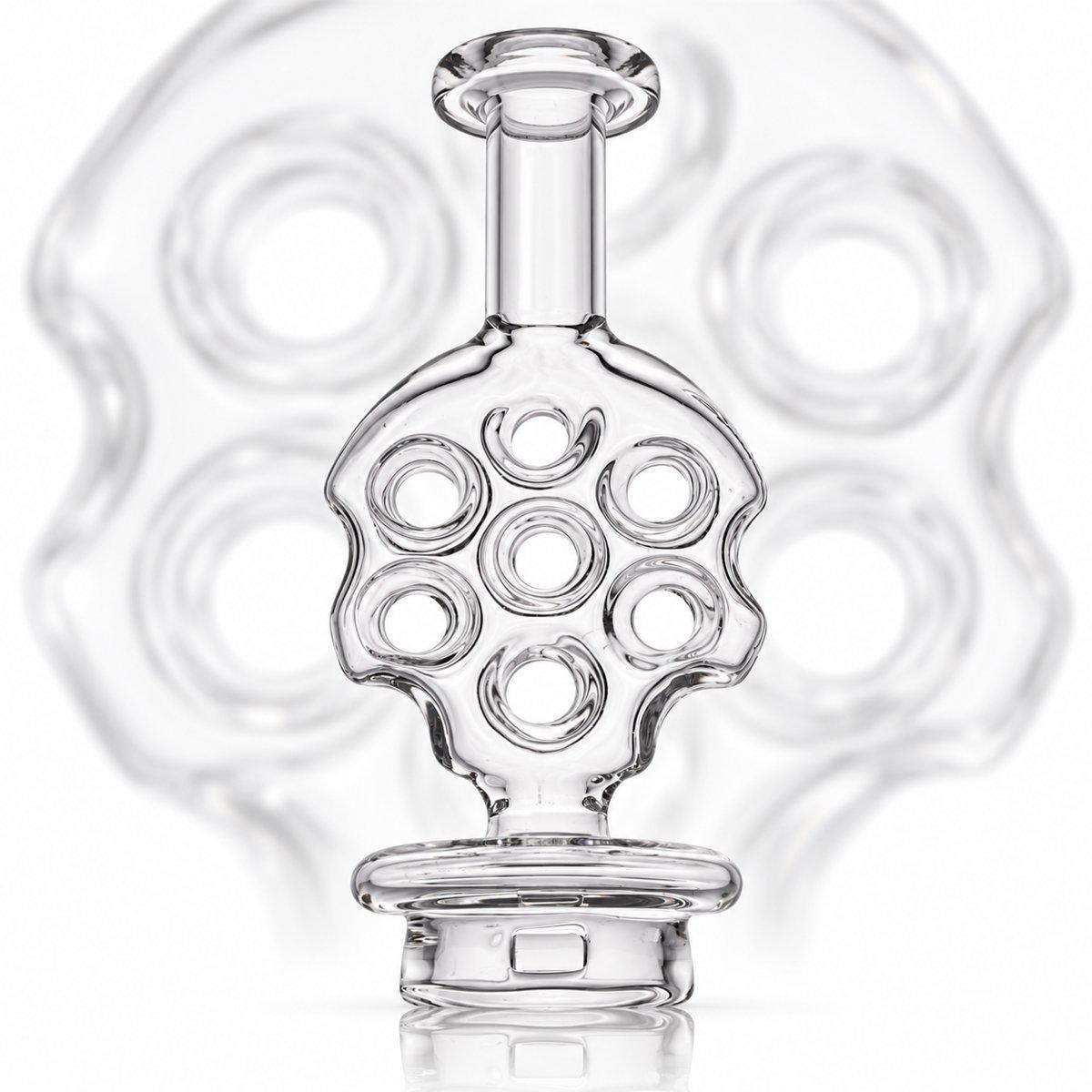 IRIDESCENT GLASS: SWISS DRY TOP FOCUS V CARTA GLASS ATTACHMENT