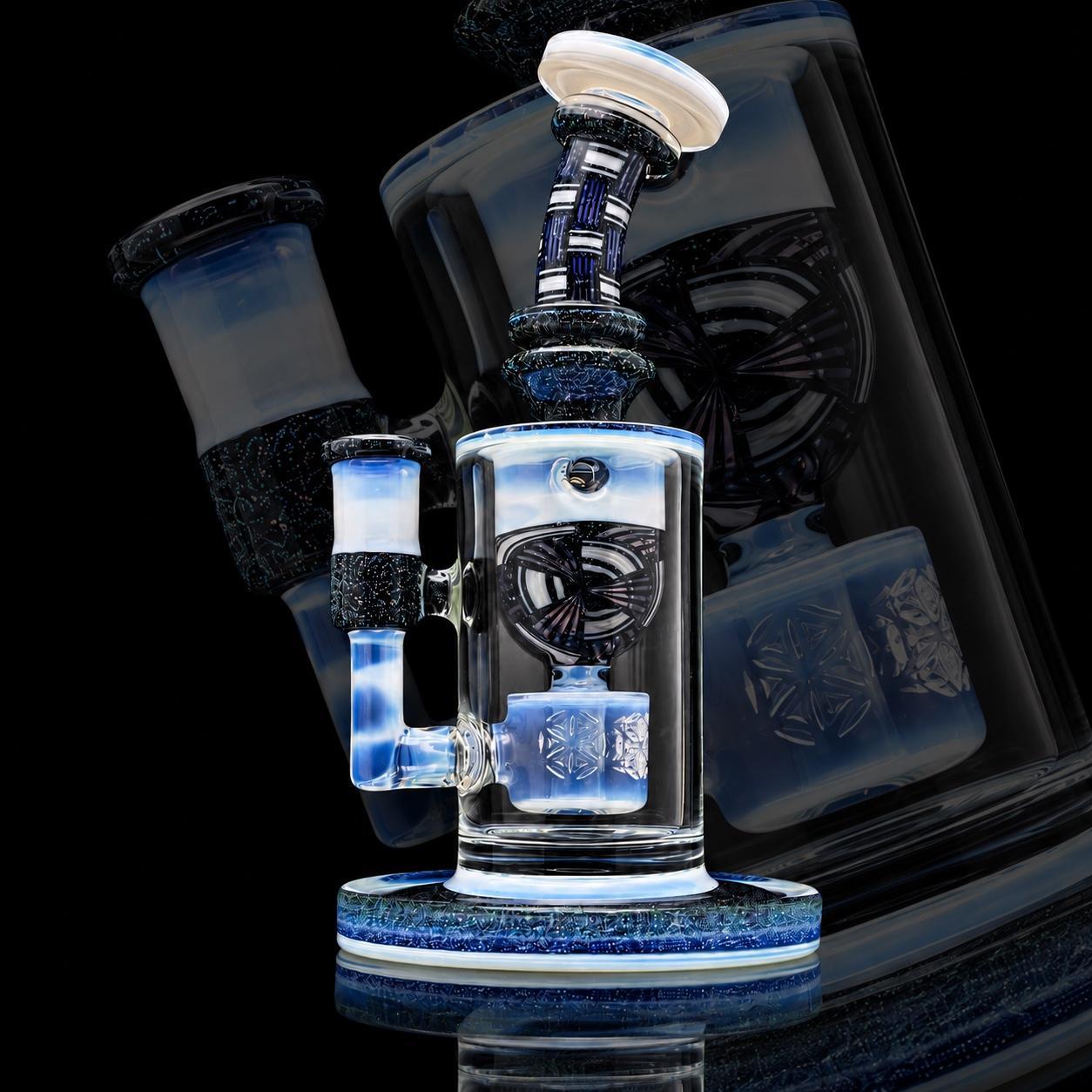 FATBOY GLASS: FULLY WORKED MOONSTONE TAURUS INCYCLER RIG