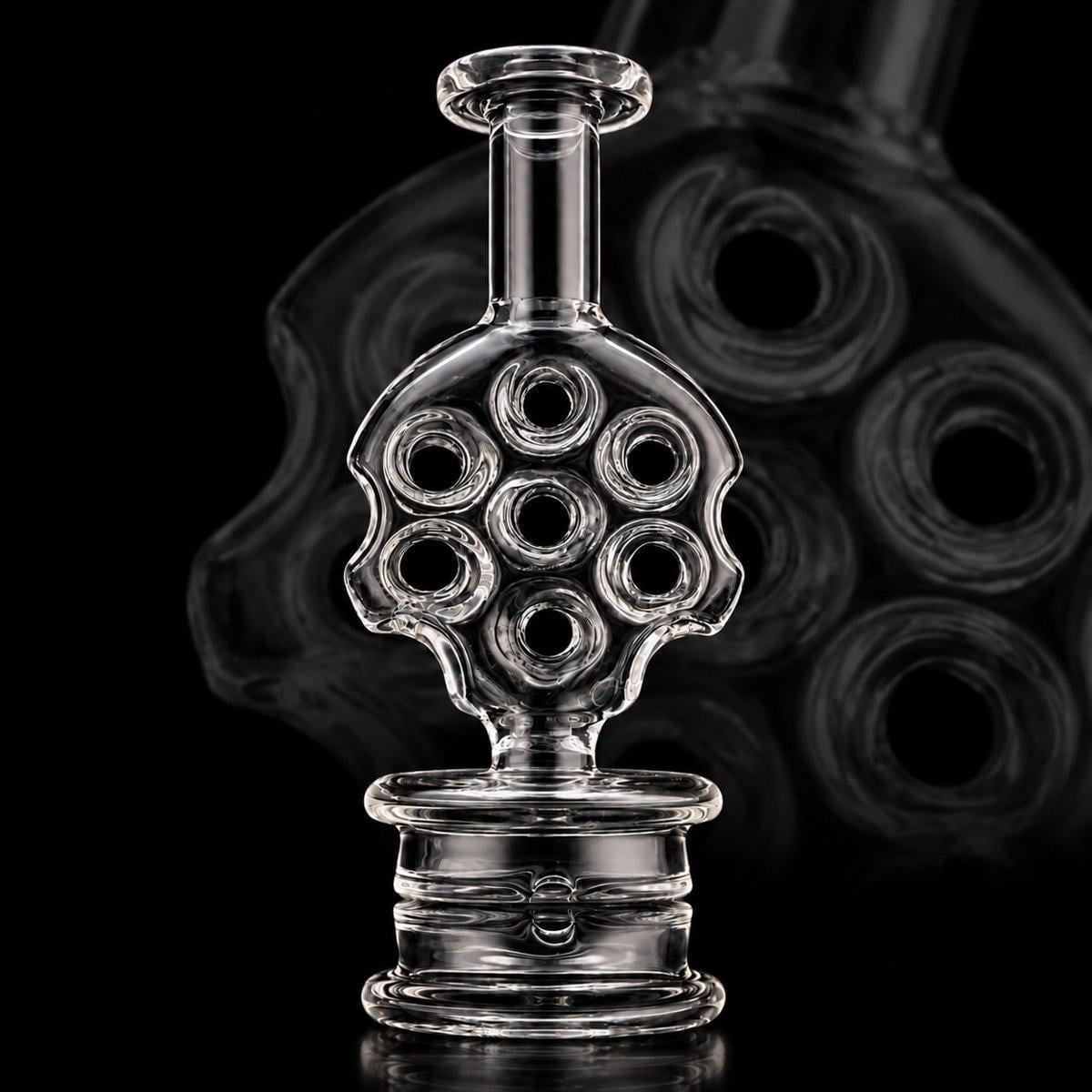 IRIDESCENT GLASS: SWISS DRY TOP PUFFCO PEAK GLASS ATTACHMENT - Image 2