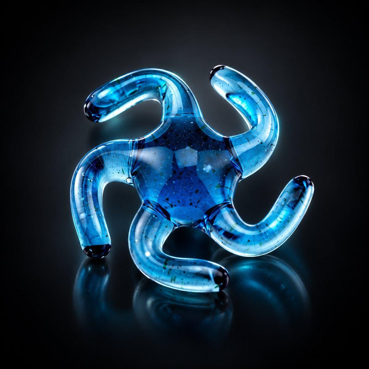 YARBI GLASS: TURBINE SPINNER TERP PEARL FOR PUFFCO PIVOT - Image 2