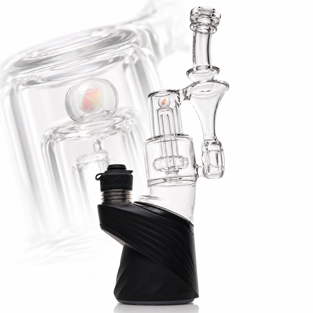 CALI BEAR GLASS: DONUT RBR RECYCLER PUFFCO PEAK GLASS ATTACHMENT - Image 2