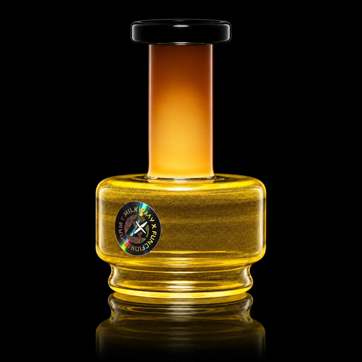 MILKY WAY GLASS: YELLA DRY TOP PUFFCO PEAK GLASS ATTACHMENT