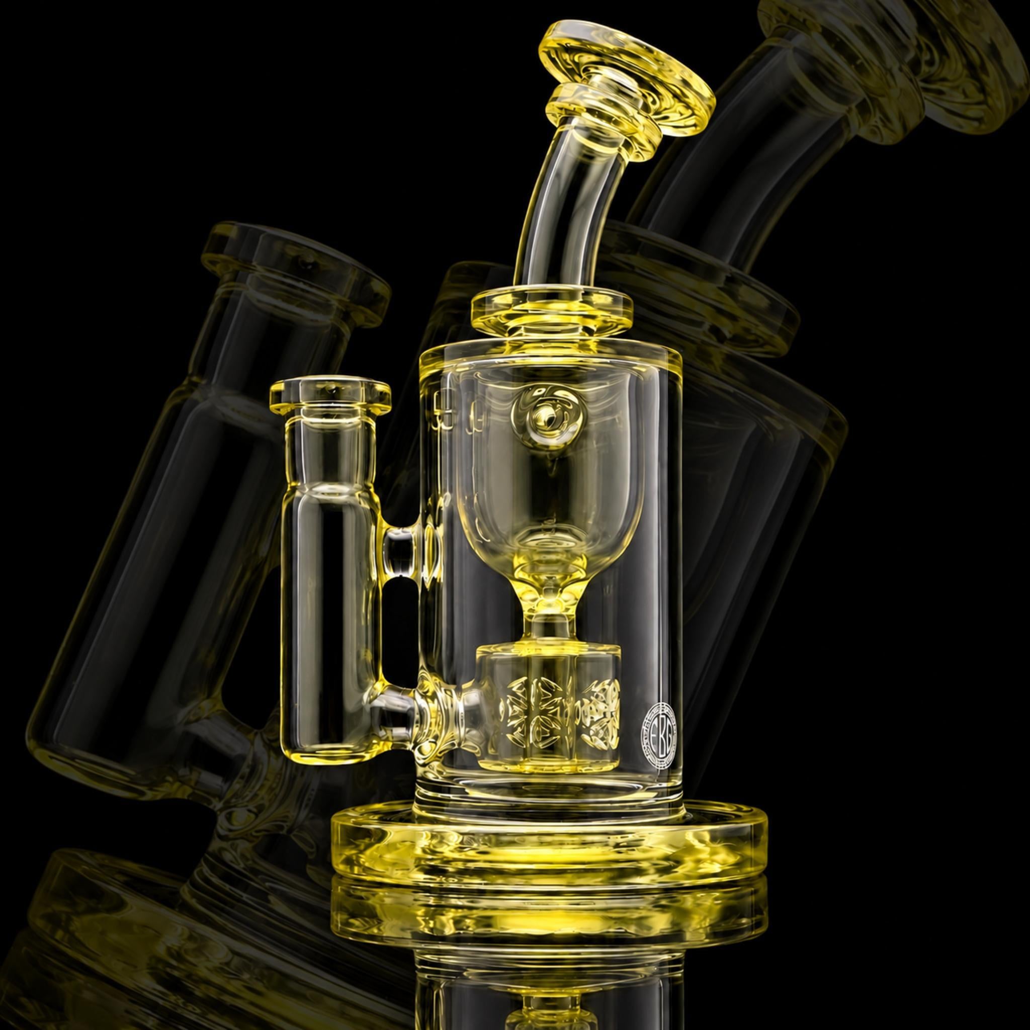 FATBOY GLASS: COLORED HOURGLASS TAURUS FULL SIZE SERUM CFL