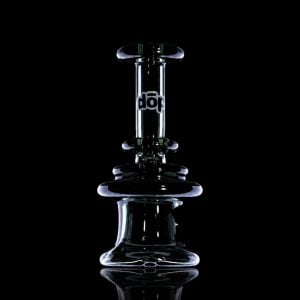 DOP GLASS: DRY BELL PUFFCO PEAK GLASS ATTACHMENT