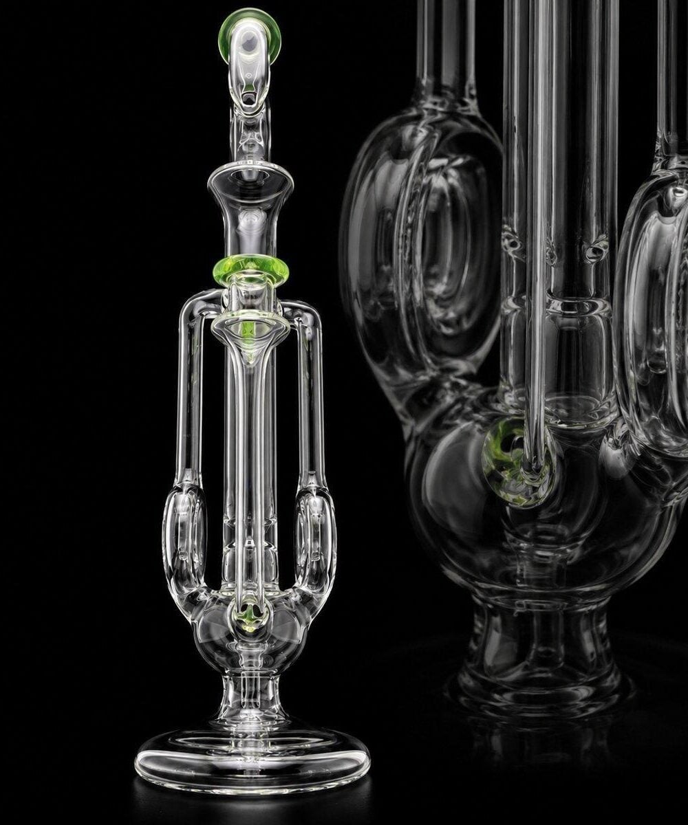Alternative view of OTW GLASS: ION (UV) DOUBLE DONUT TUBULAR RECYCLER